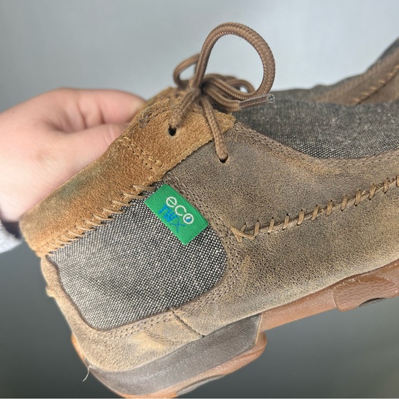 Twisted X |  Men's Brown Casual Shoes 9.5 Leather Moc Driving - Picture 5 of 7